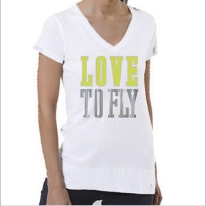 Raw Threads Athletics Disney Inspired Tinker Bell Athletic Running Tee